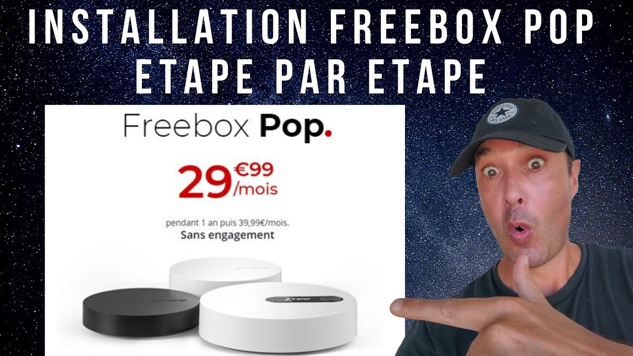 FREEBOX POP Installation ETAPE par ETAPE serveur, player et répéteur Double Test (doubletest)